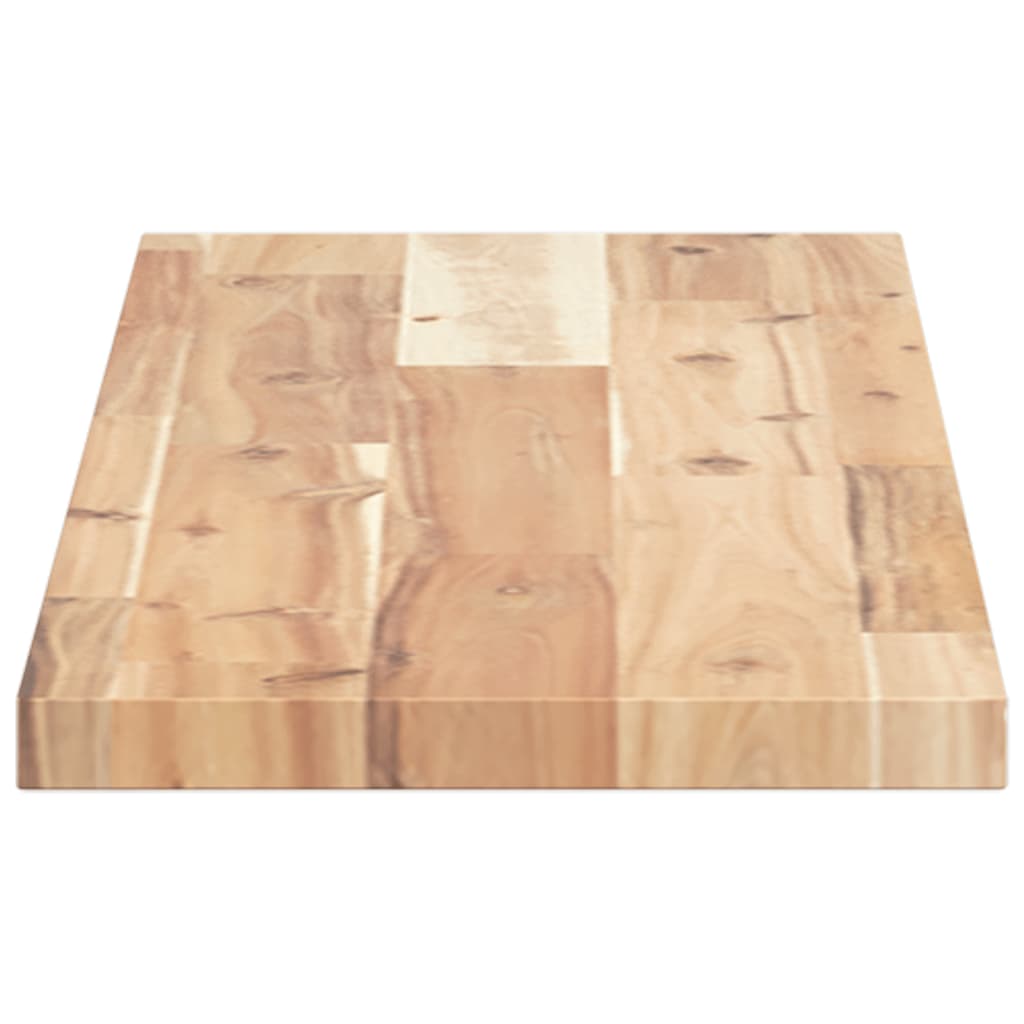 Floating Shelves 3 pcs 100x20x2 cm Untreated Solid Wood Acacia
