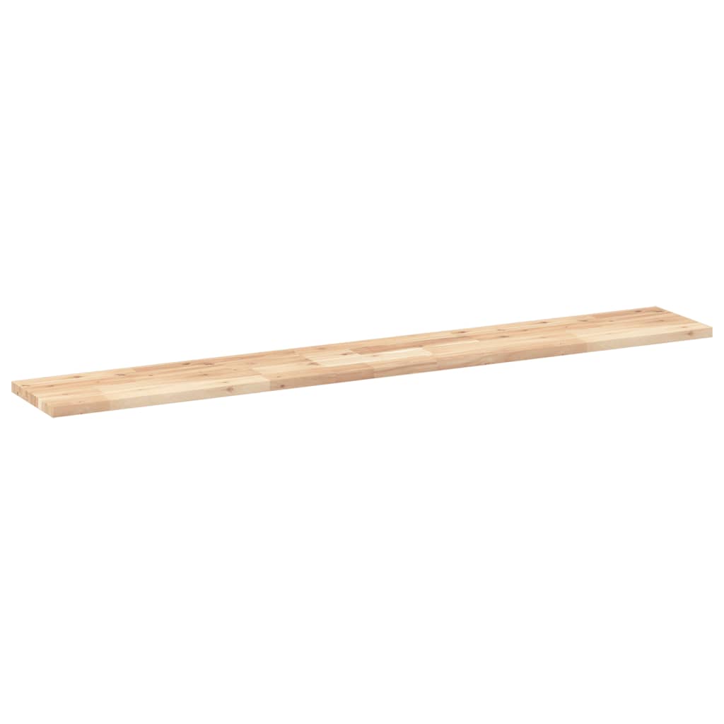 Floating Shelves 3 pcs 120x20x2 cm Untreated Solid Wood Acacia