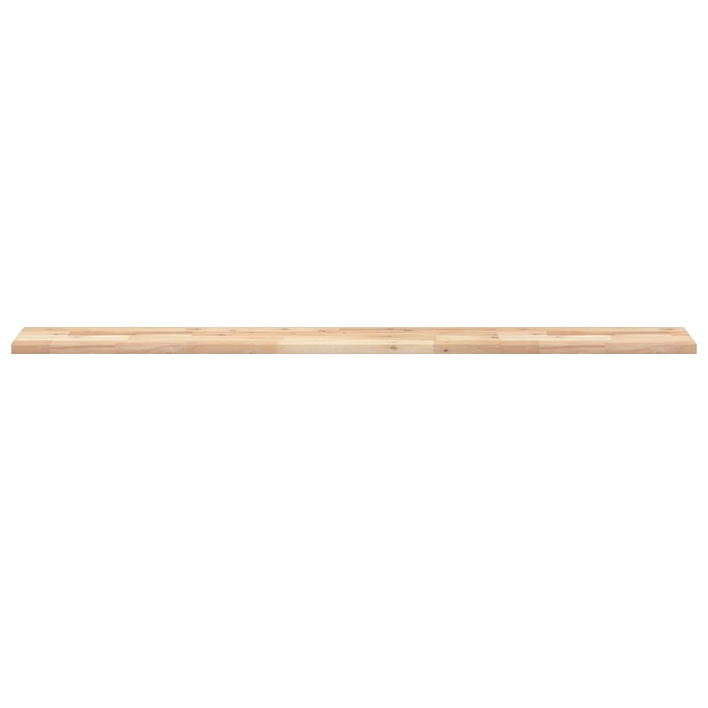 Floating Shelves 3 pcs 160x20x2 cm Untreated Solid Wood Acacia