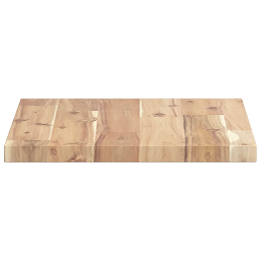 Floating Shelves 2 pcs 40x30x2 cm Untreated Solid Wood Acacia