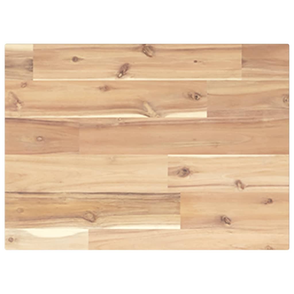 Floating Shelf 60x30x2 cm Untreated Solid Wood Acacia