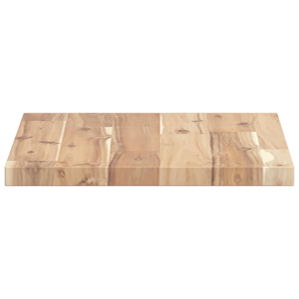 Floating Shelves 2 pcs 60x30x2 cm Untreated Solid Wood Acacia