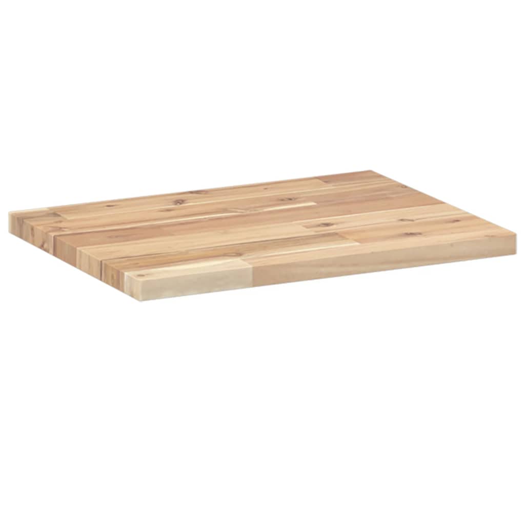 Floating Shelves 4 pcs 60x30x2 cm Untreated Solid Wood Acacia