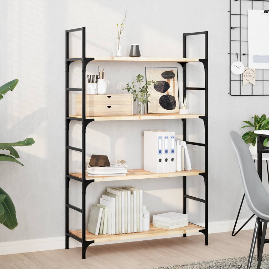 Floating Shelf 80x30x2 cm Untreated Solid Wood Acacia
