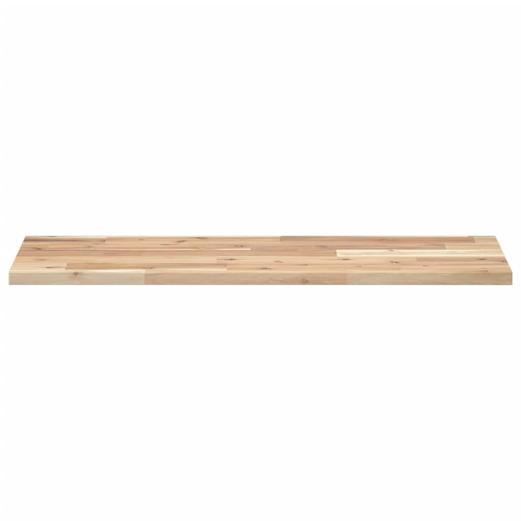 Floating Shelves 2 pcs 80x30x2 cm Untreated Solid Wood Acacia
