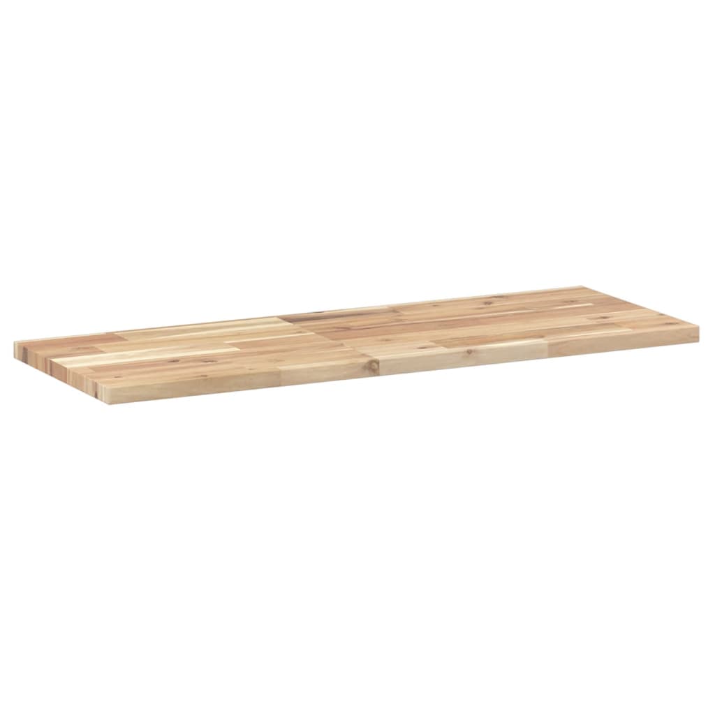 Floating Shelves 2 pcs 80x30x2 cm Untreated Solid Wood Acacia