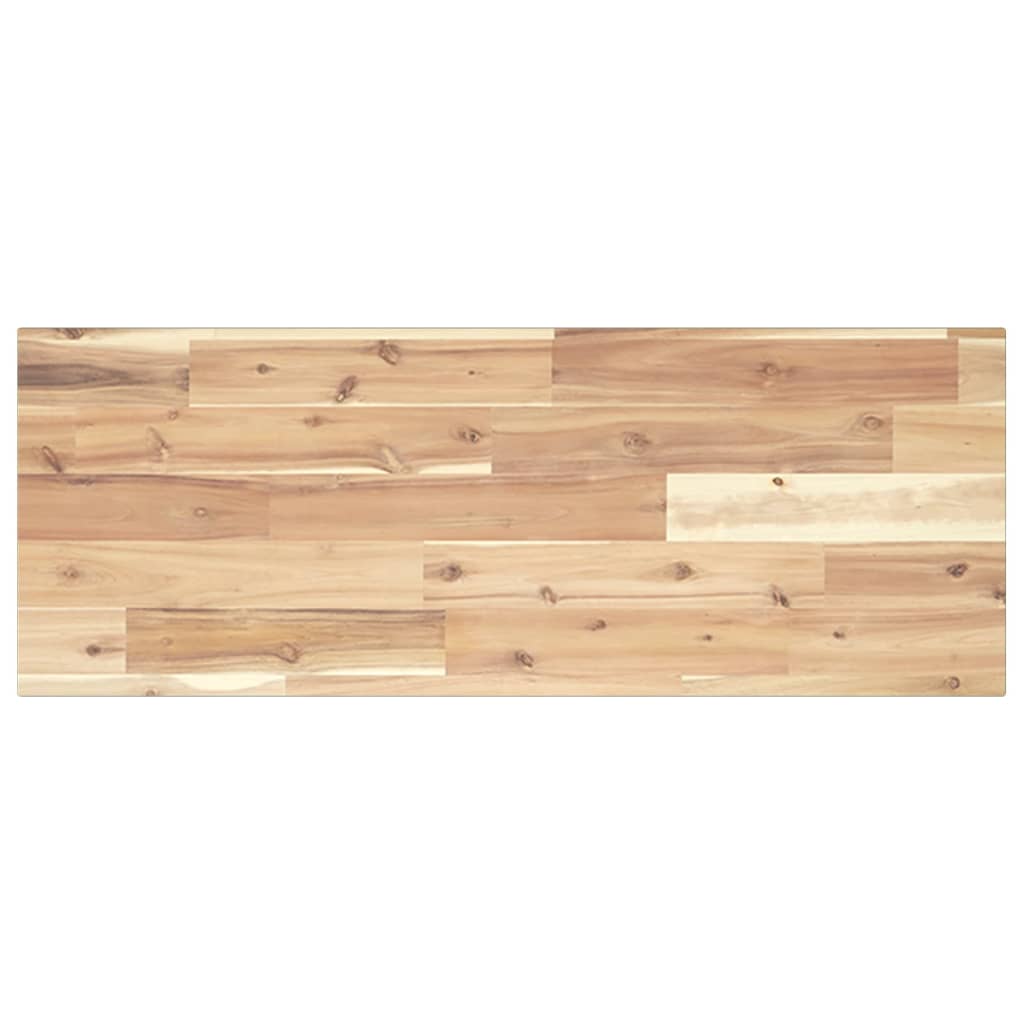 Floating Shelves 2 pcs 80x30x2 cm Untreated Solid Wood Acacia