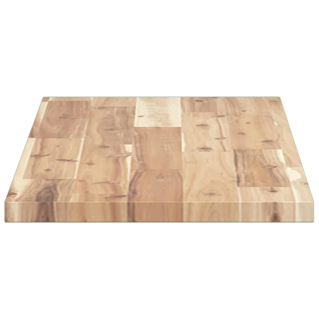 Floating Shelf 100x30x2 cm Untreated Solid Wood Acacia