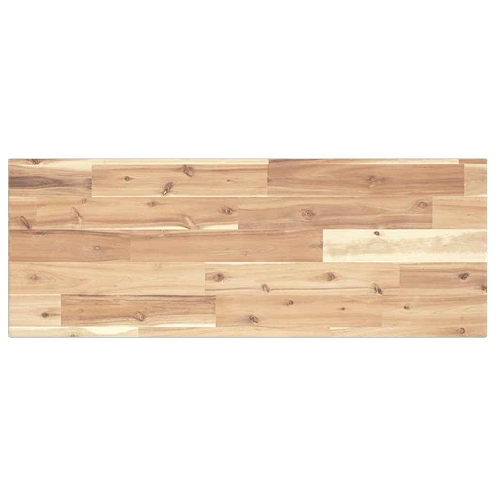 Floating Shelves 3 pcs 100x30x2 cm Untreated Solid Wood Acacia