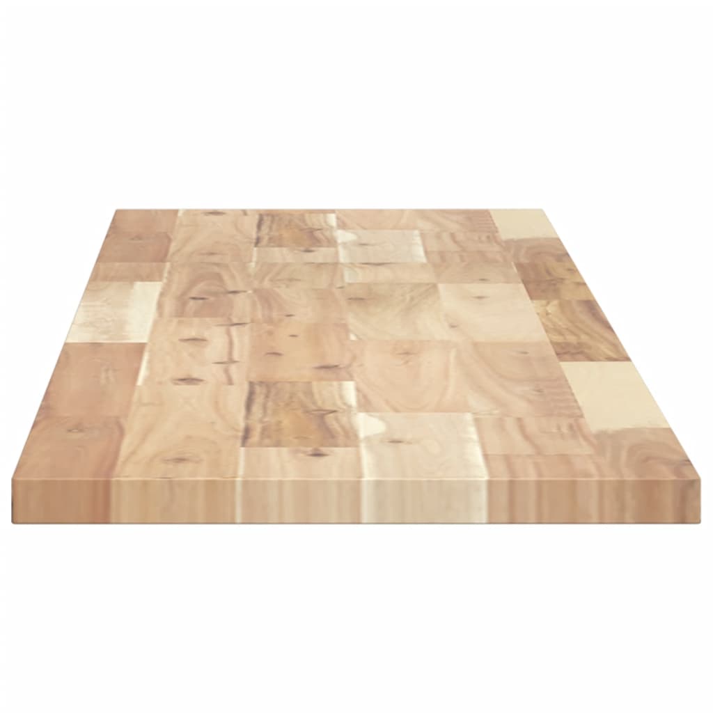 Floating Shelves 2 pcs 120x30x2 cm Untreated Solid Wood Acacia