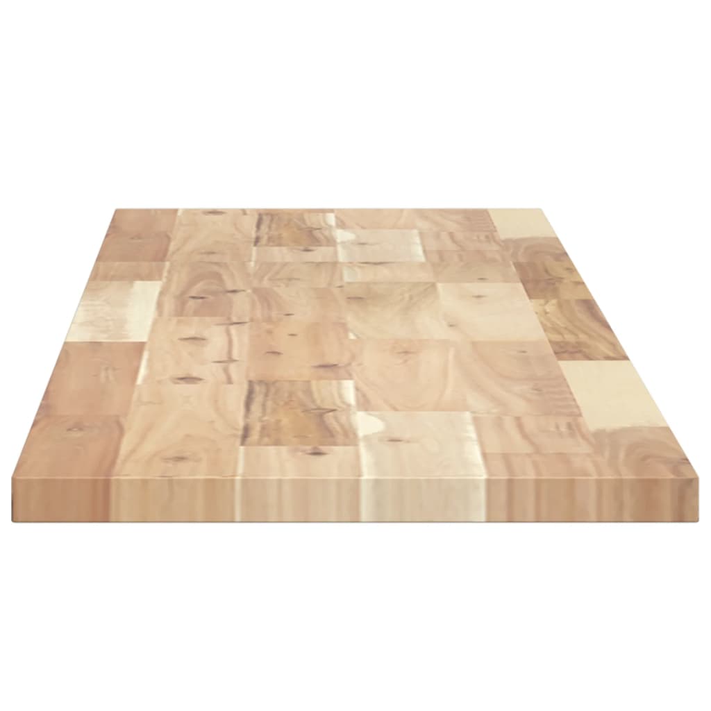 Floating Shelves 2 pcs 140x30x2 cm Untreated Solid Wood Acacia