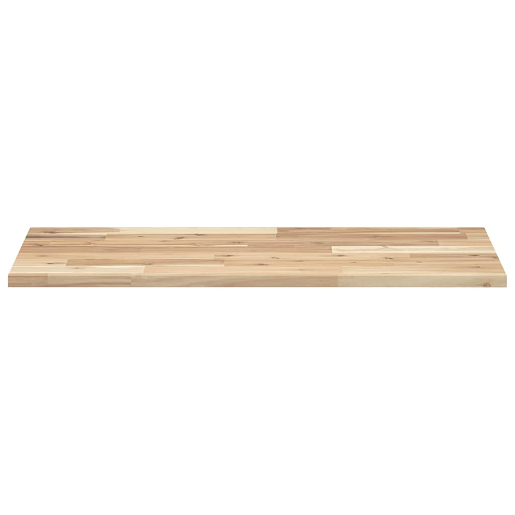 Floating Shelf 80x40x2 cm Untreated Solid Wood Acacia