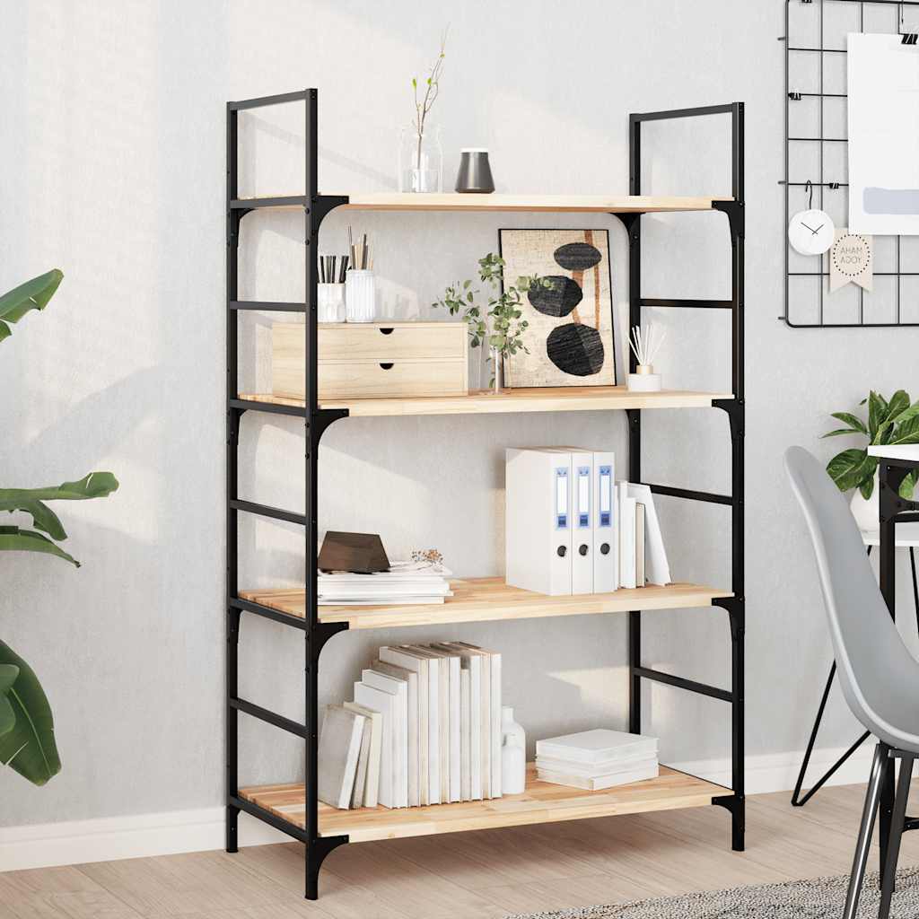 Floating Shelf 80x40x2 cm Untreated Solid Wood Acacia