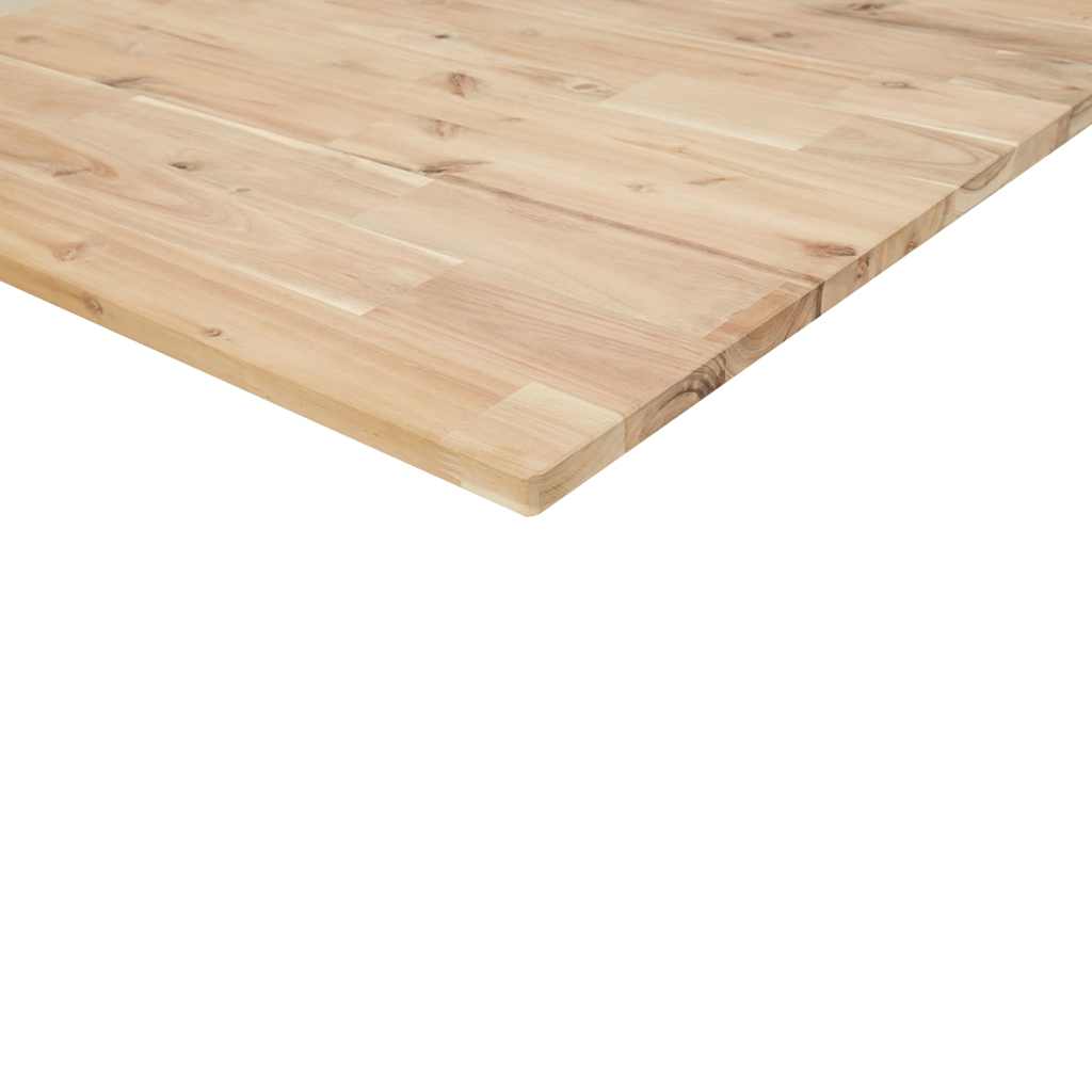 Floating Shelves 2 pcs 80x40x2 cm Untreated Solid Wood Acacia