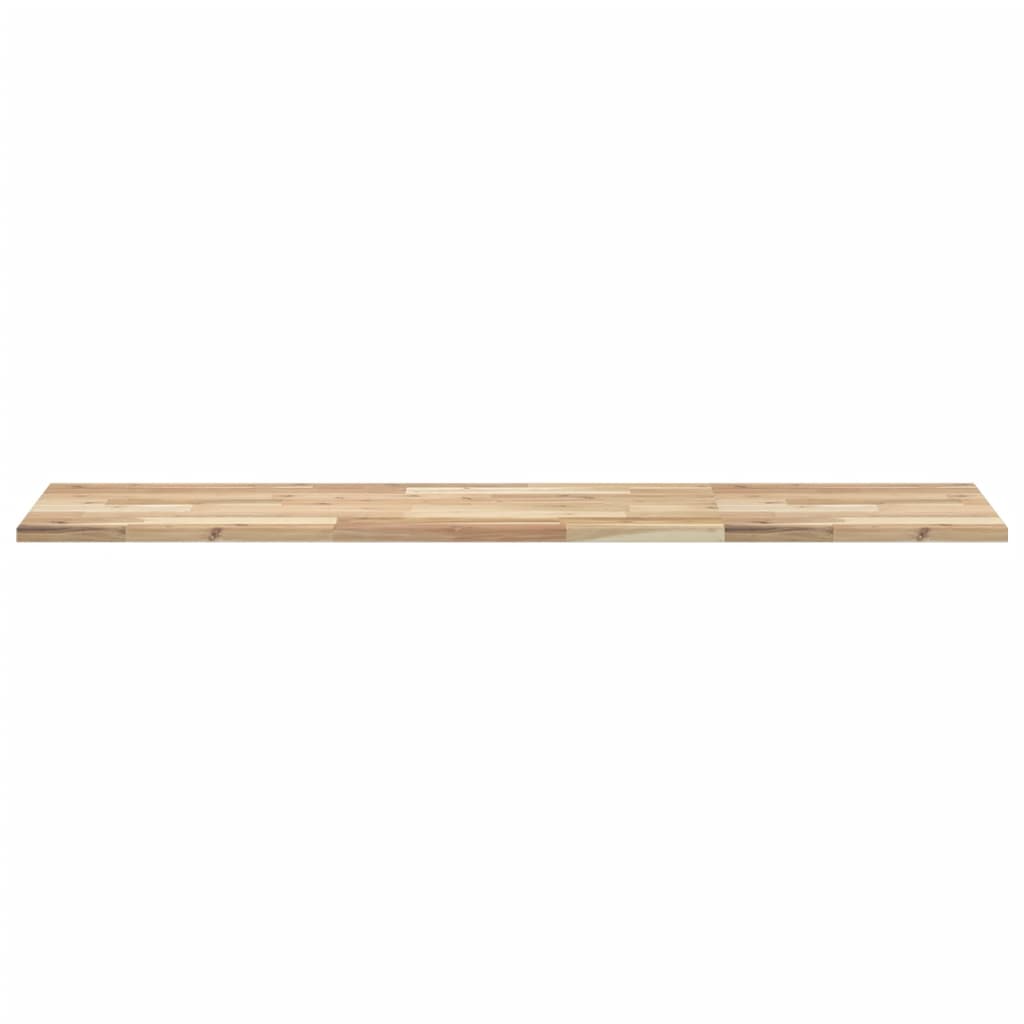 Floating Shelves 4 pcs 120x40x2 cm Untreated Solid Wood Acacia