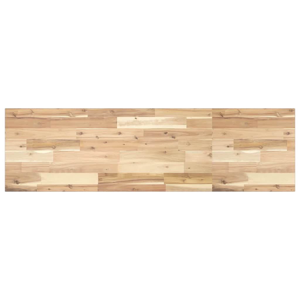 Floating Shelves 4 pcs 140x40x2 cm Untreated Solid Wood Acacia