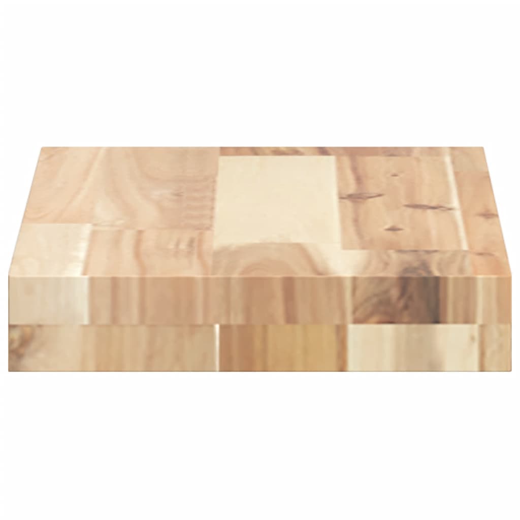 Floating Shelves 3 pcs 40x20x4 cm Untreated Solid Wood Acacia