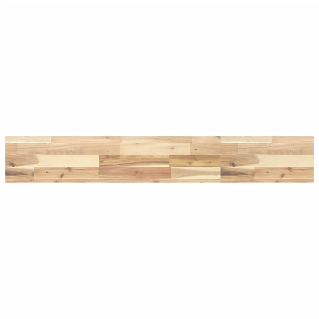 Floating Shelves 4 pcs 120x20x4 cm Untreated Solid Wood Acacia