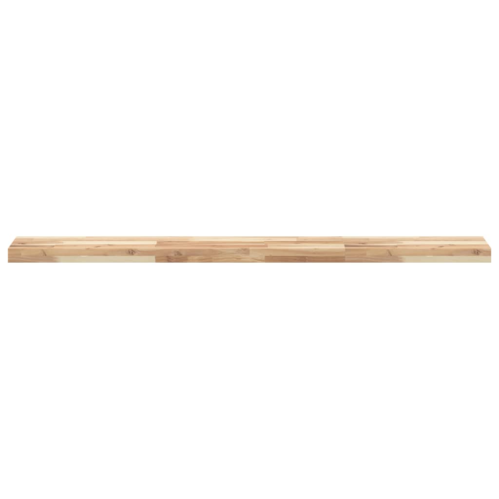 Floating Shelves 4 pcs 160x20x4 cm Untreated Solid Wood Acacia