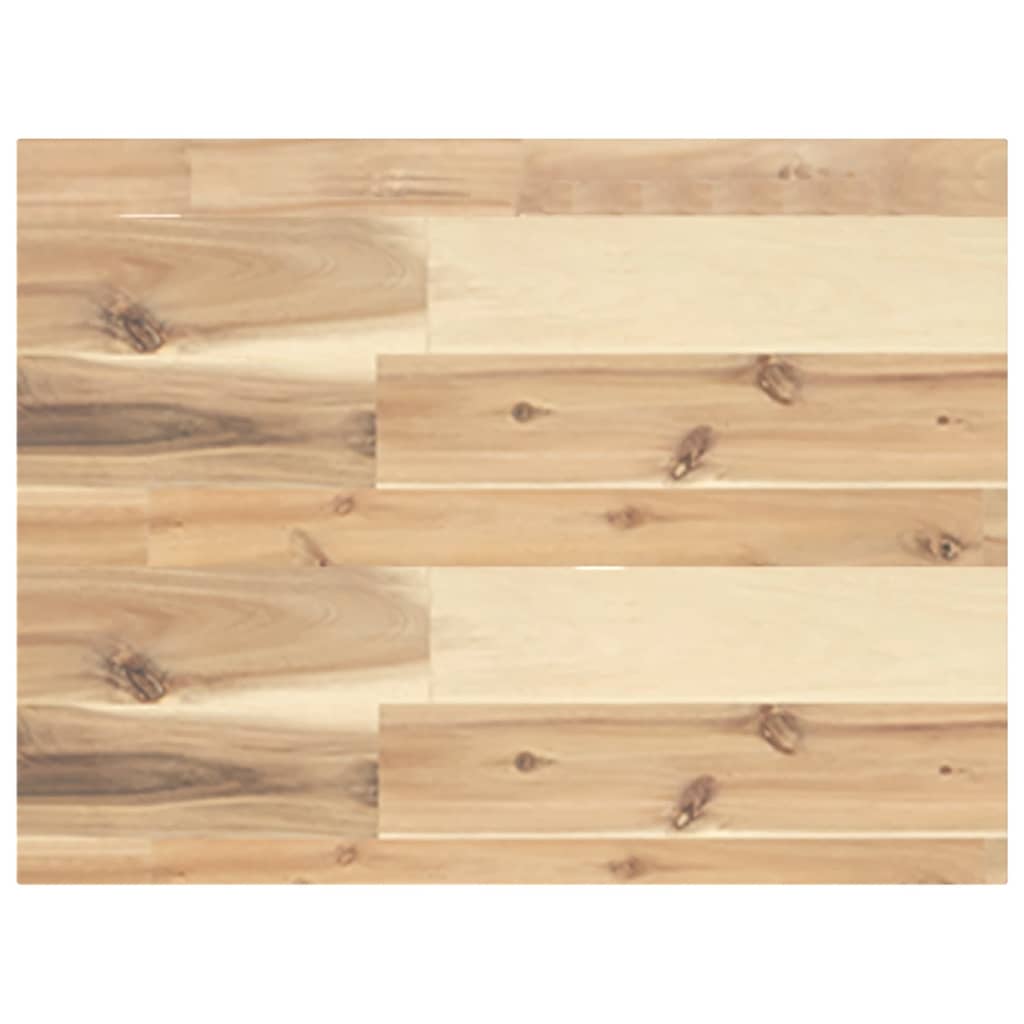 Floating Shelves 2 pcs 60x30x4 cm Untreated Solid Wood Acacia