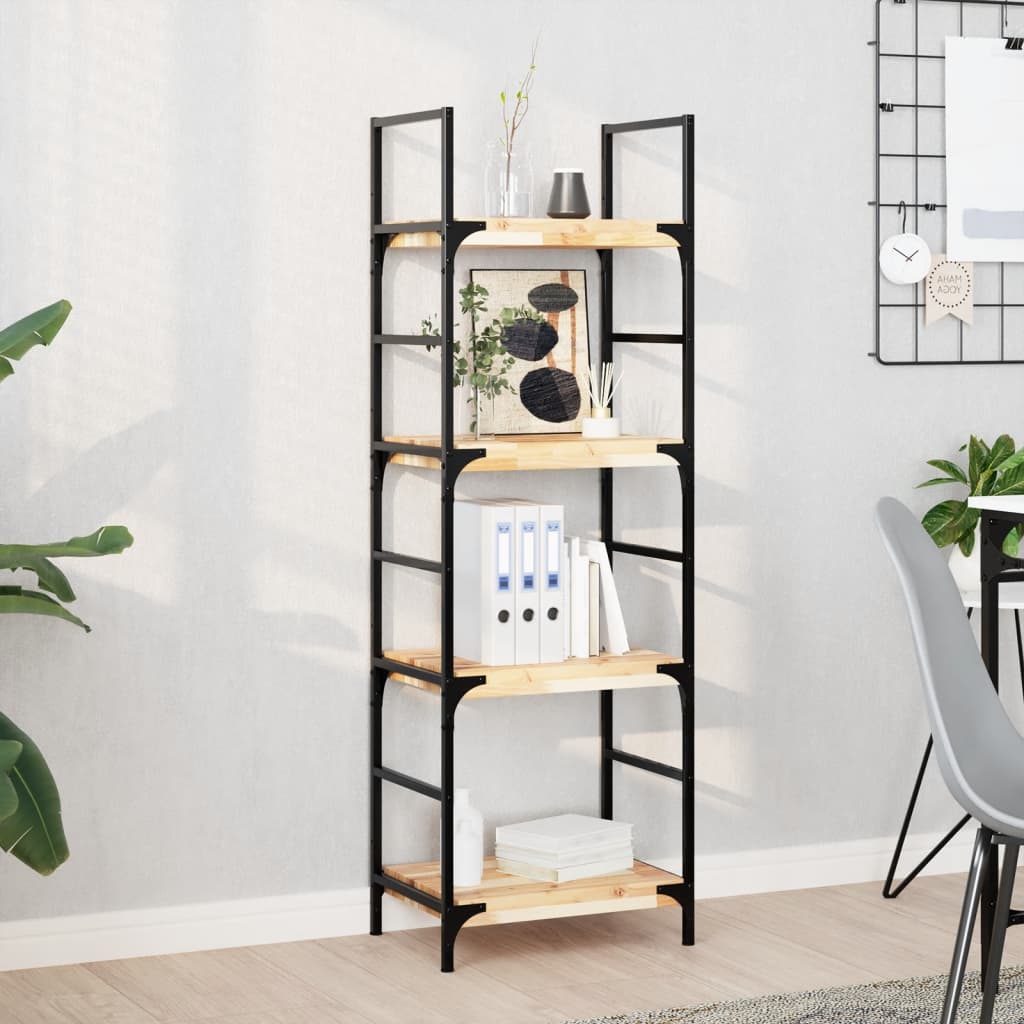 Floating Shelves 2 pcs 60x30x4 cm Untreated Solid Wood Acacia