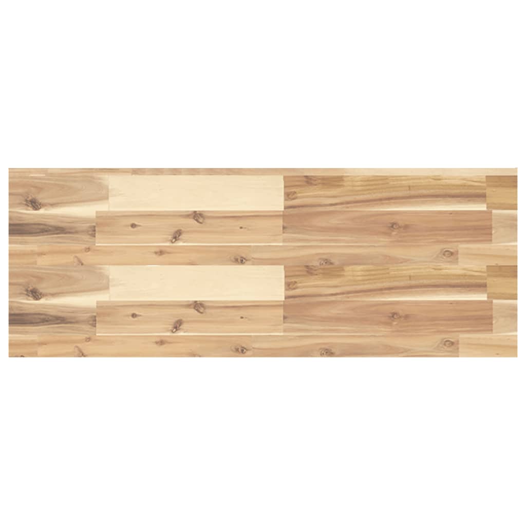 Floating Shelves 2 pcs 80x30x4 cm Untreated Solid Wood Acacia