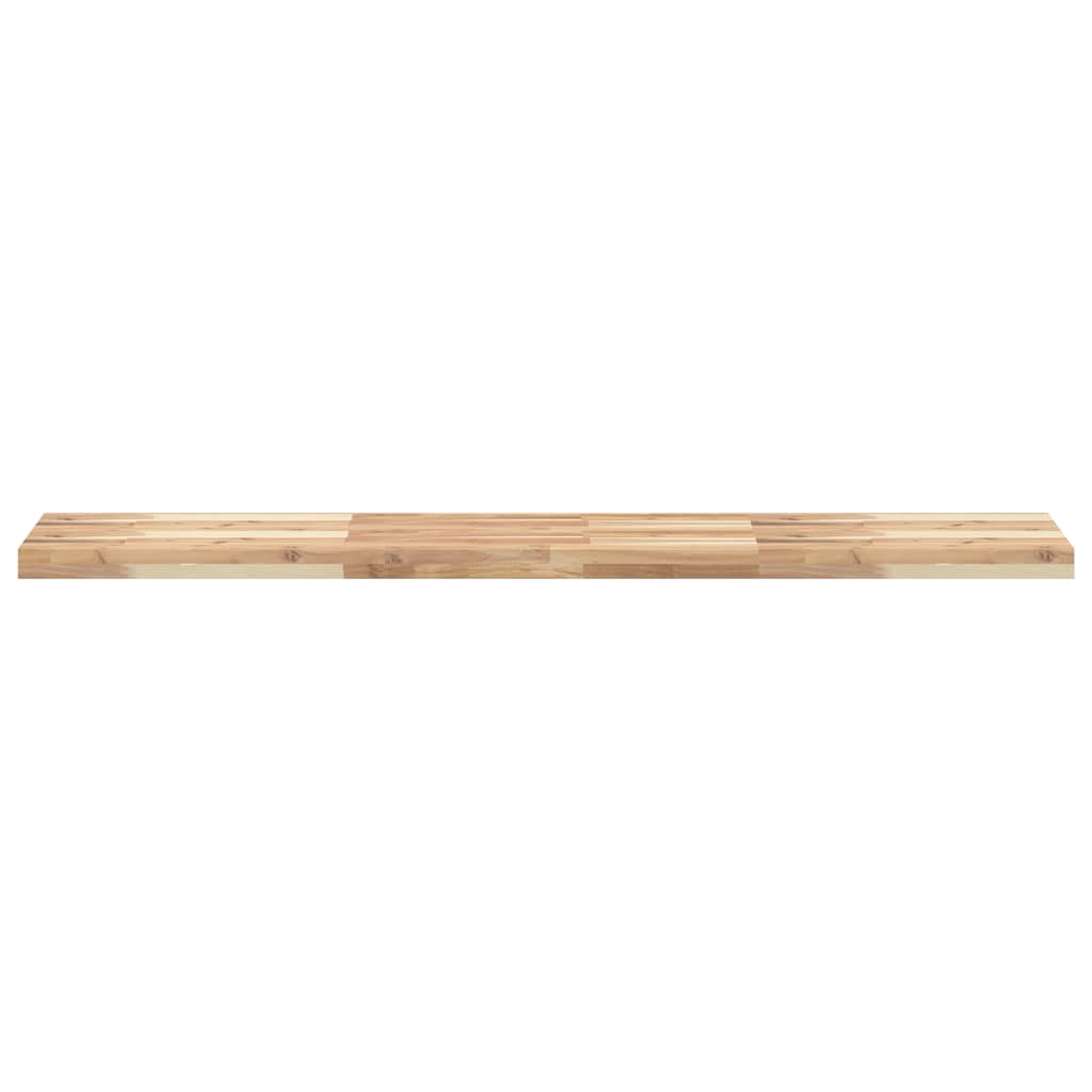 Floating Shelves 3 pcs 160x30x4 cm Untreated Solid Wood Acacia