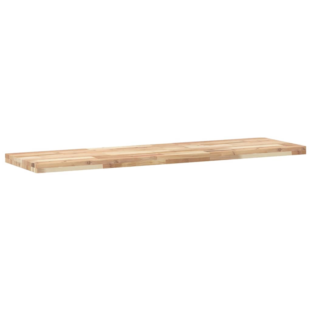 Floating Shelves 4 pcs 120x40x4 cm Untreated Solid Wood Acacia