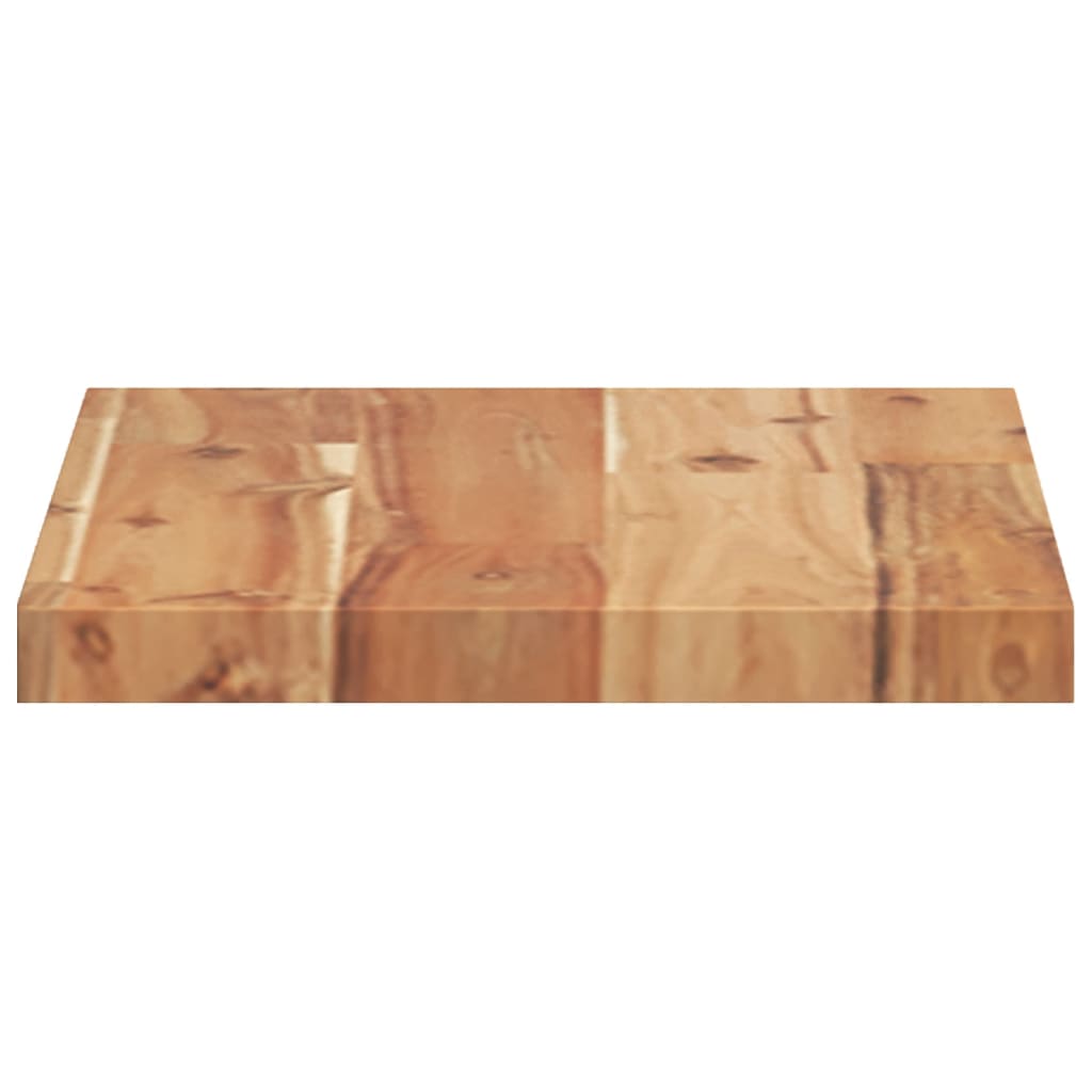 Floating Shelves 4 pcs 40x20x2 cm Oil Finished Solid Wood Acacia