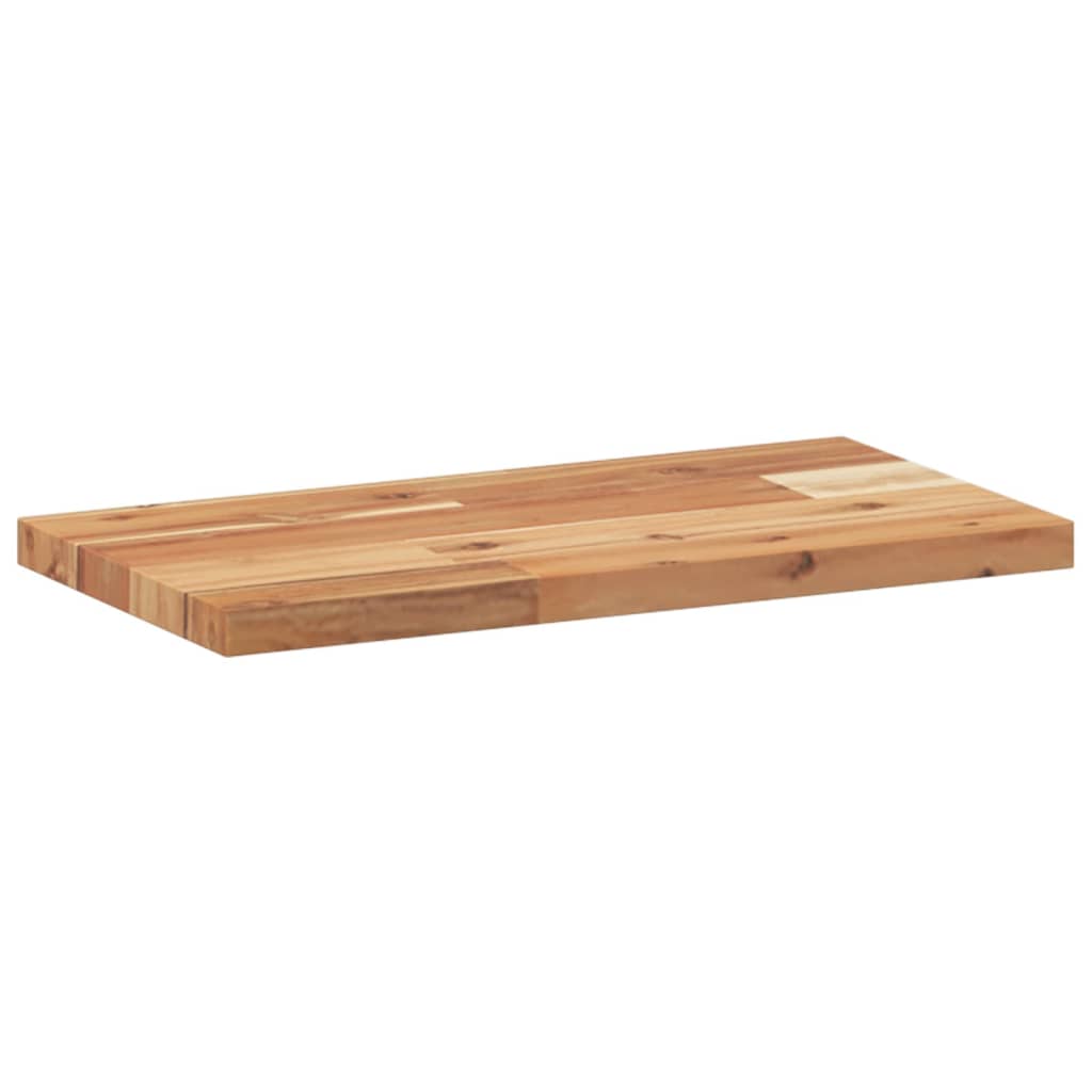Floating Shelves 2 pcs 60x20x2 cm Oil Finished Solid Wood Acacia