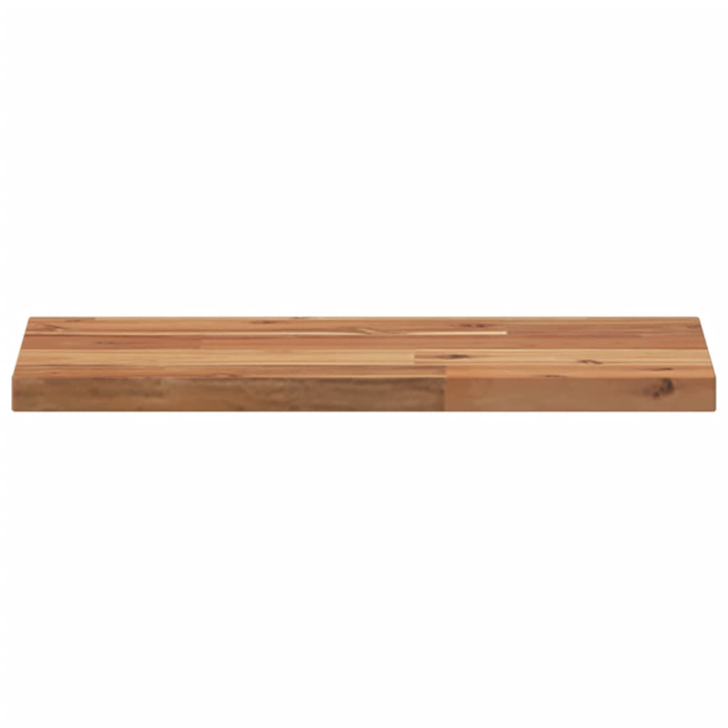 Floating Shelves 2 pcs 60x20x2 cm Oil Finished Solid Wood Acacia