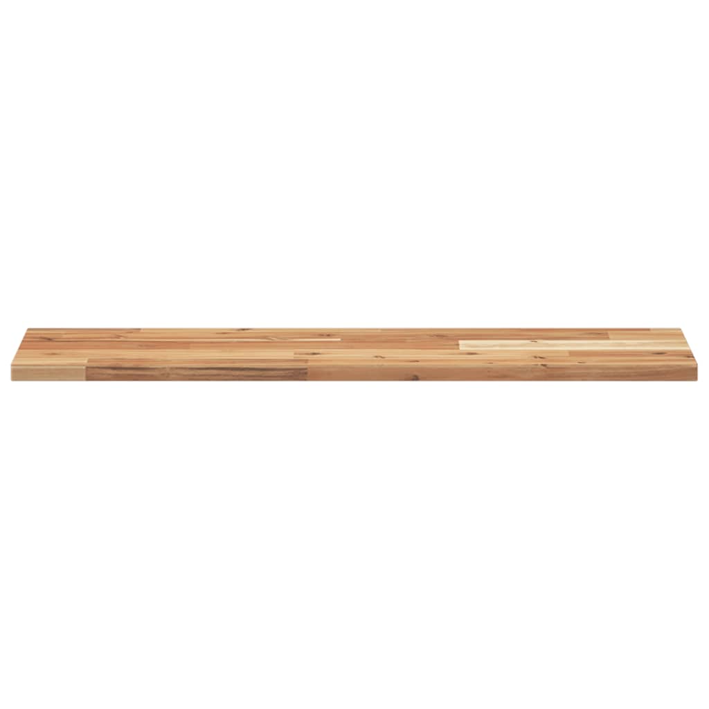 Floating Shelves 2 pcs 80x20x2 cm Oil Finished Solid Wood Acacia