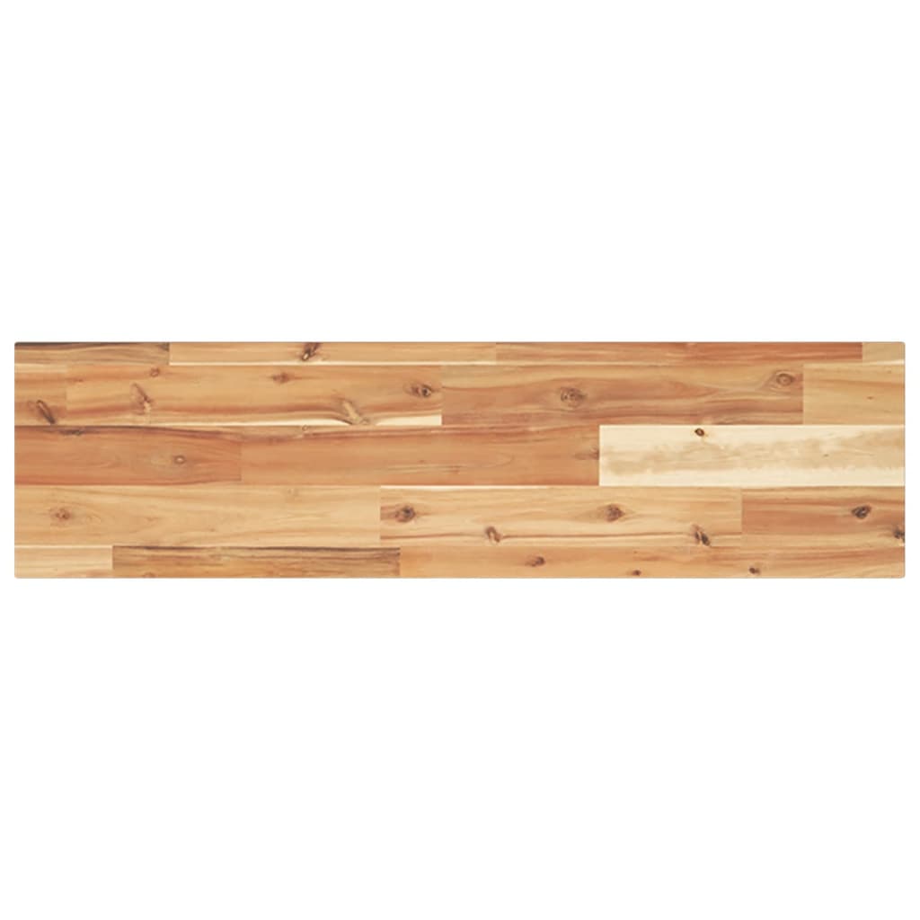 Floating Shelves 4 pcs 80x20x2 cm Oil Finished Solid Wood Acacia