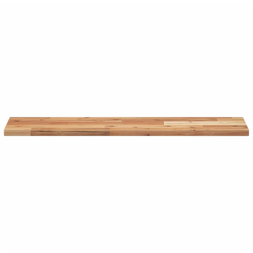 Floating Shelves 4 pcs 100x20x2 cm Oil Finished Solid Wood Acacia