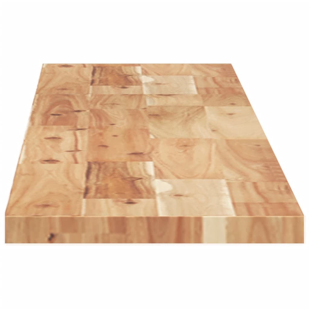 Floating Shelves 4 pcs 120x20x2 cm Oil Finished Solid Wood Acacia