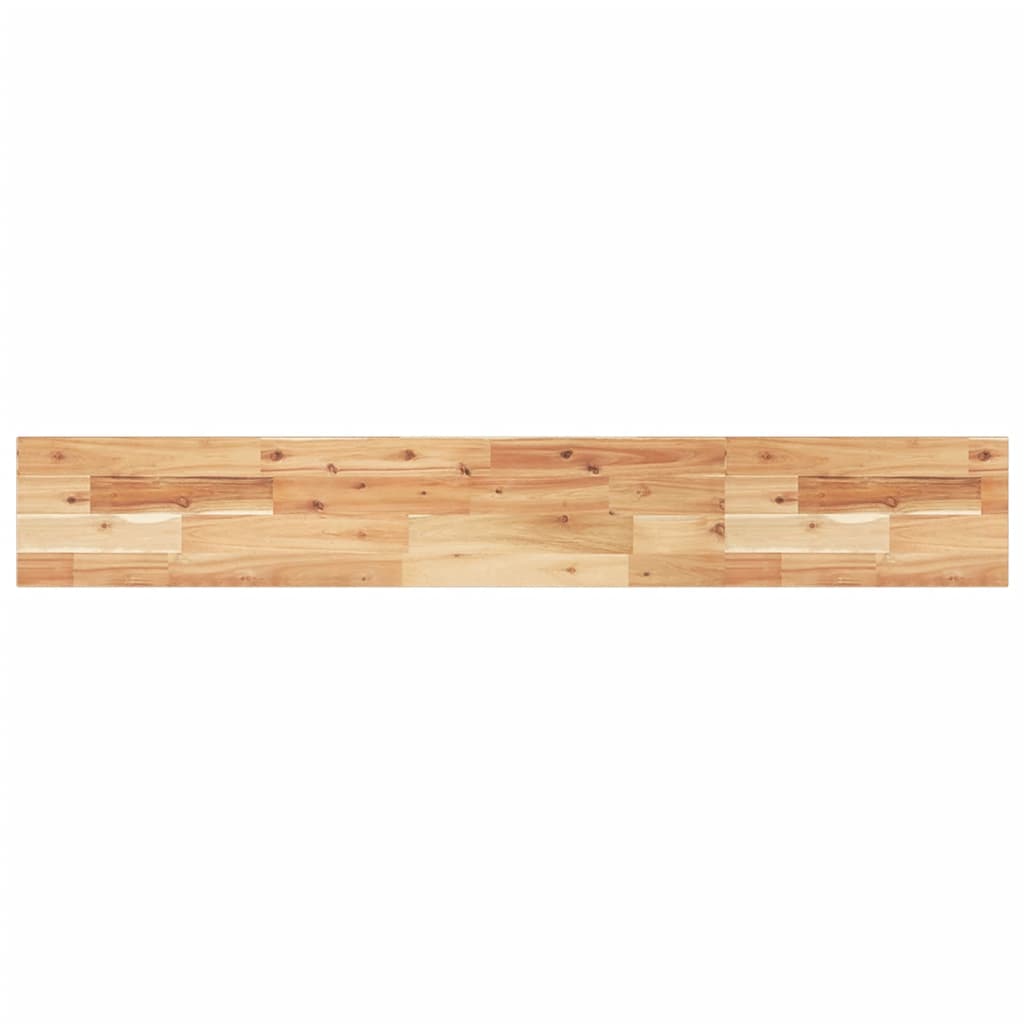 Floating Shelves 4 pcs 120x20x2 cm Oil Finished Solid Wood Acacia