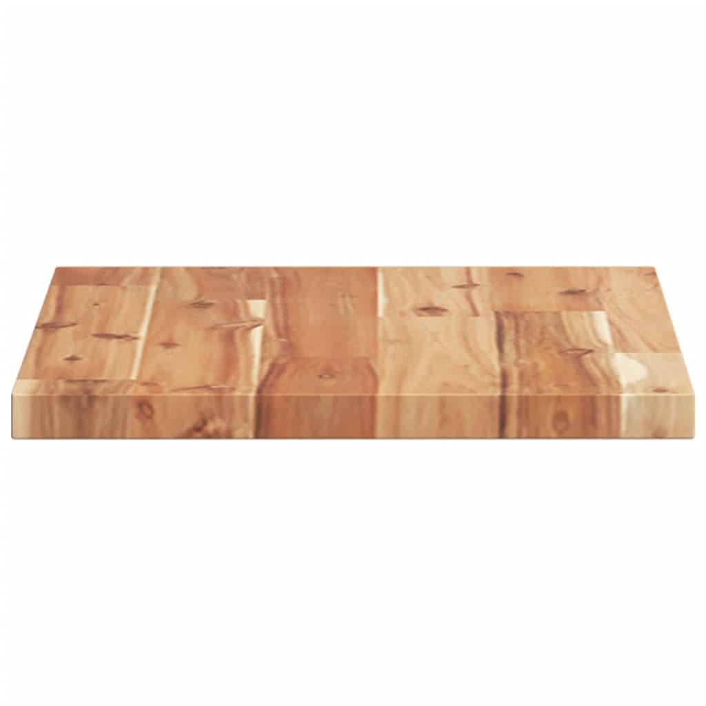 Floating Shelf 40x30x2 cm Oil Finished Solid Wood Acacia