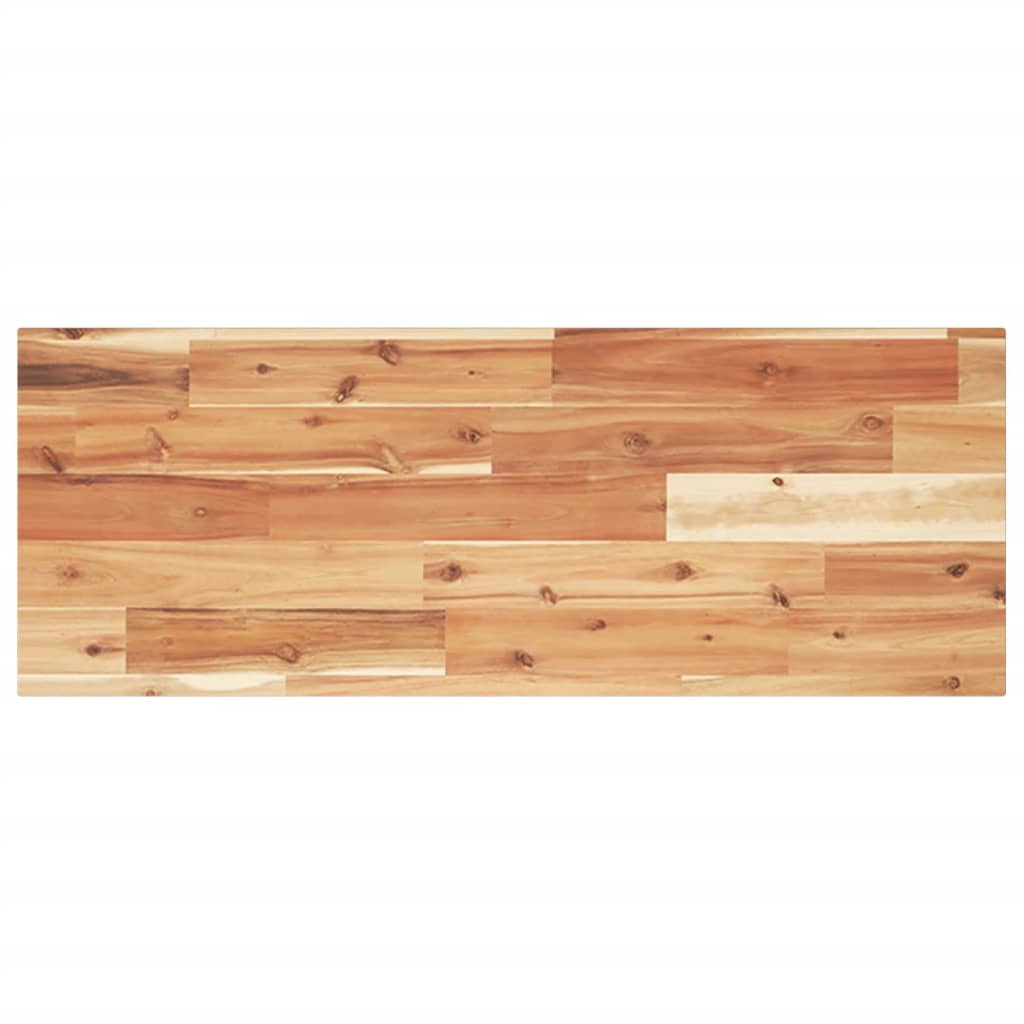 Floating Shelf 100x30x2 cm Oil Finished Solid Wood Acacia