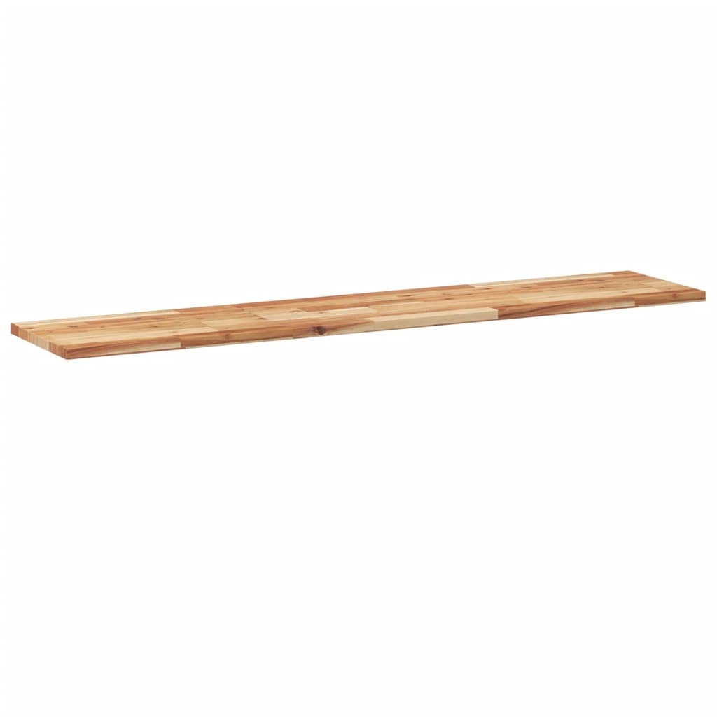 Floating Shelves 2 pcs 120x30x2 cm Oil Finished Solid Wood Acacia