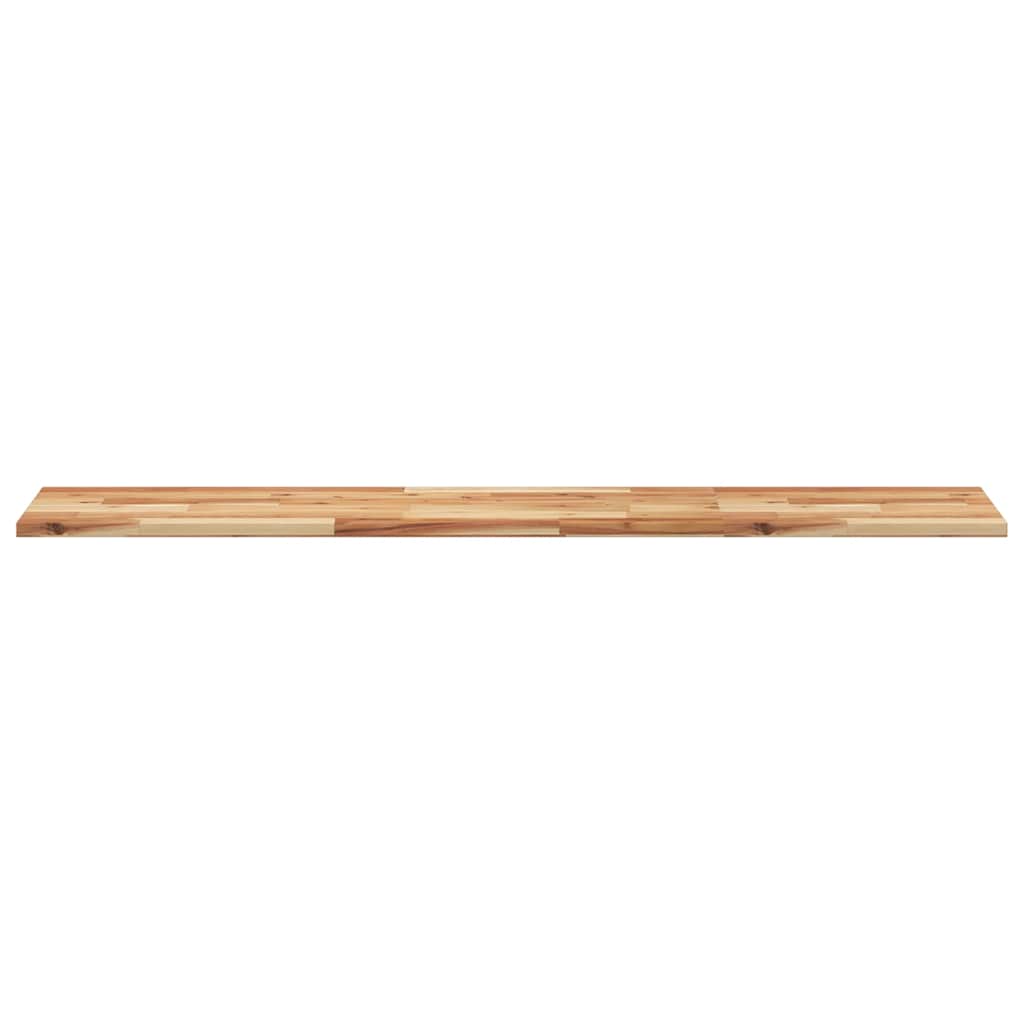 Floating Shelves 2 pcs 140x30x2 cm Oil Finished Solid Wood Acacia