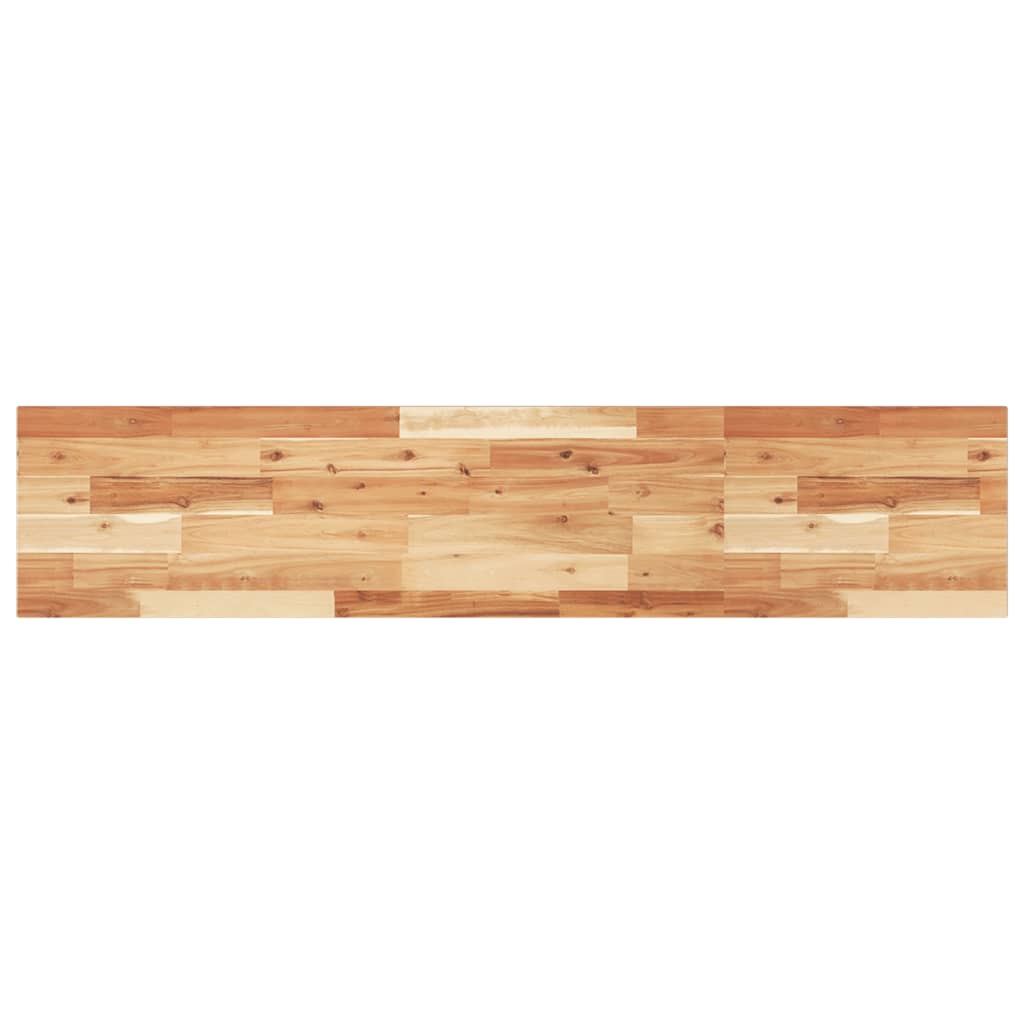 Floating Shelves 3 pcs 140x30x2 cm Oil Finished Solid Wood Acacia