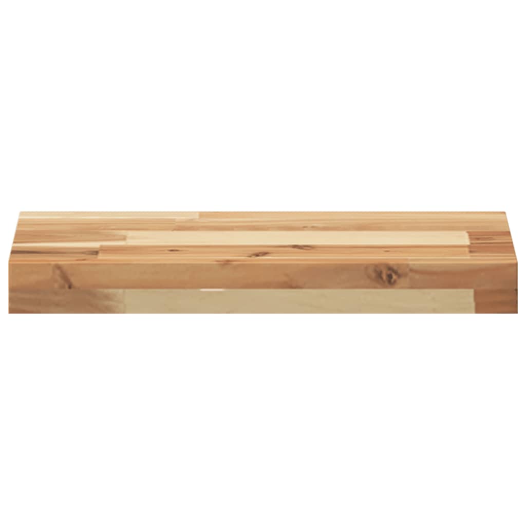 Floating Shelves 3 pcs 40x20x4 cm Oil Finished Solid Wood Acacia
