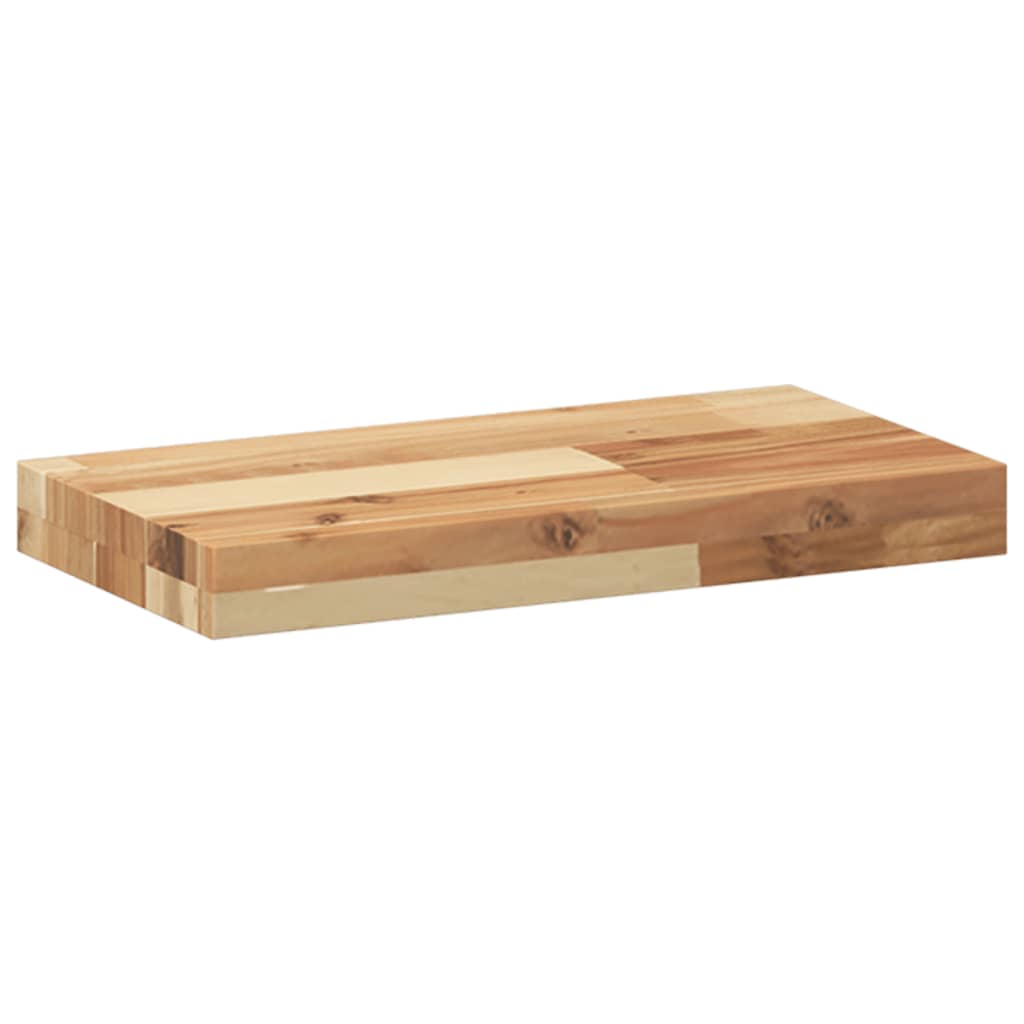 Floating Shelves 4 pcs 40x20x4 cm Oil Finished Solid Wood Acacia