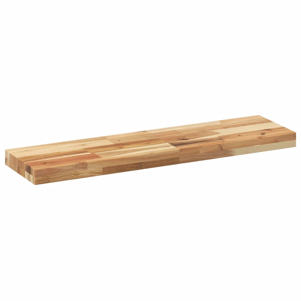 vidaXL Floating Shelves 3 pcs 80x20x4 cm Oil Finished Solid Wood Acacia