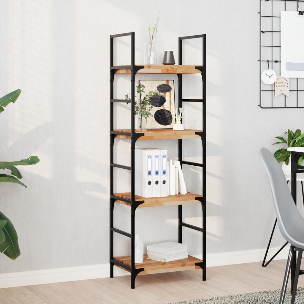 Floating Shelves 4 pcs 60x30x4 cm Oil Finished Solid Wood Acacia