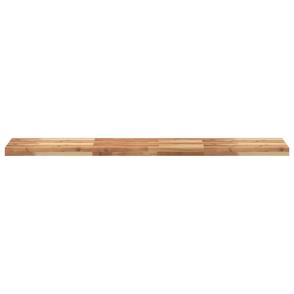Floating Shelves 2 pcs 120x30x4 cm Oil Finished Solid Wood Acacia