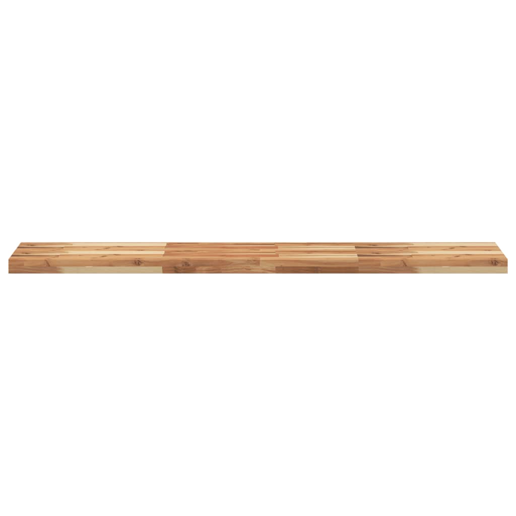 Floating Shelves 4 pcs 120x30x4 cm Oil Finished Solid Wood Acacia