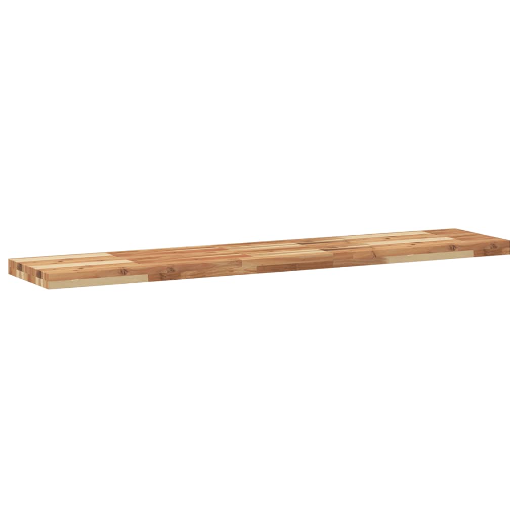 vidaXL Floating Shelves 2 pcs 160x30x4 cm Oil Finished Solid Wood Acacia