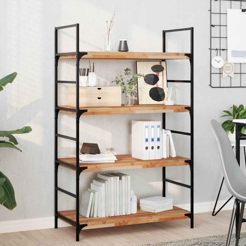 Floating Shelves 2 pcs 80x40x4 cm Oil Finished Solid Wood Acacia