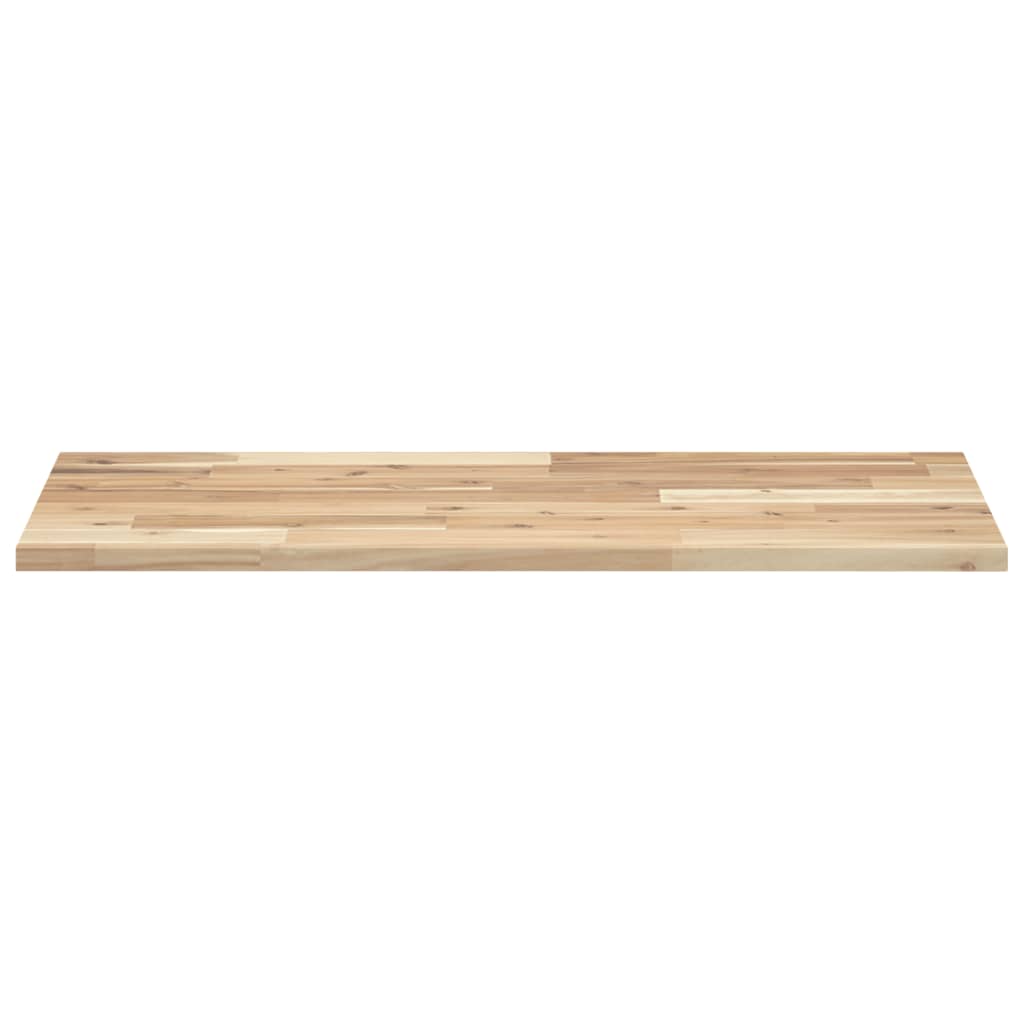 Bathroom Vanity Top Untreated 100x40x2 cm Solid Wood Acacia